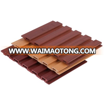 Manufacturer custom design wooden wpc indoor wall panel